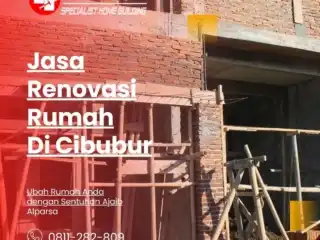 Jasa Renovasi Rumah di Cibubur