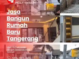 Jasa Bangun Rumah Baru Tangerang