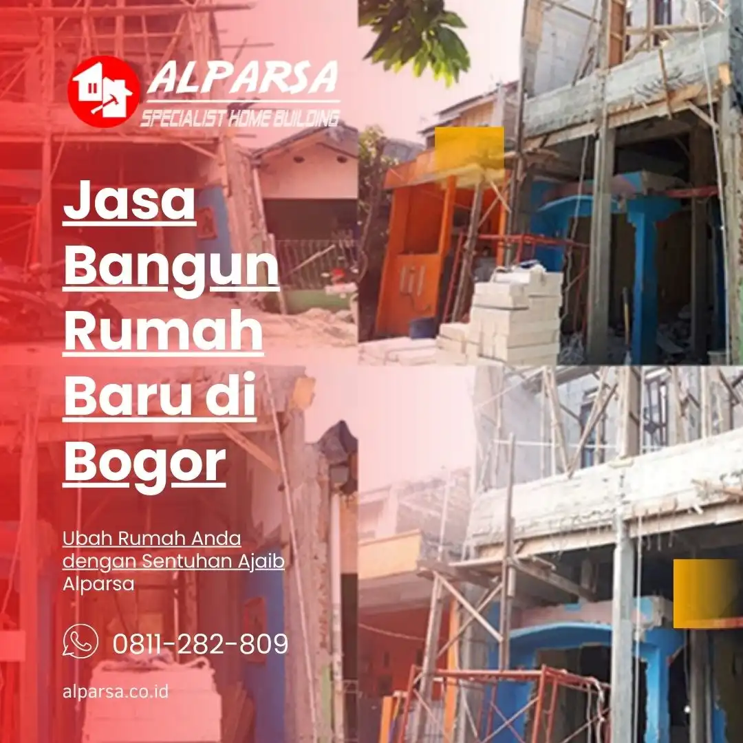 jasa bangun rumah baru di bogor