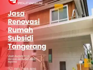 Jasa Renovasi Rumah Subsidi Tangerang