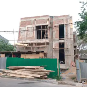 progres pembangunan rumah di lippo cikarang