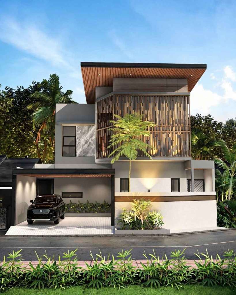 bangun-rumah-Modern-Tropis