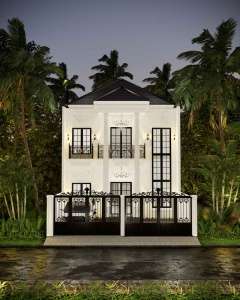 Rumah-Modern-Classic-2-lantai