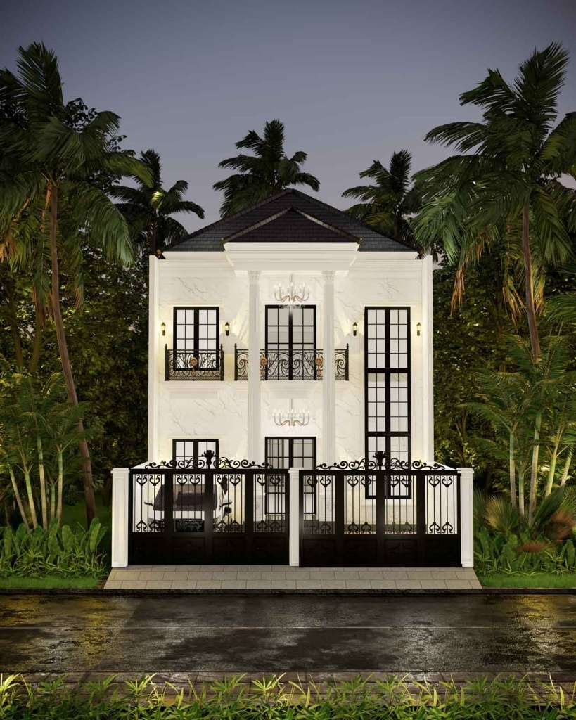 Rumah-Modern-Classic-2-lantai