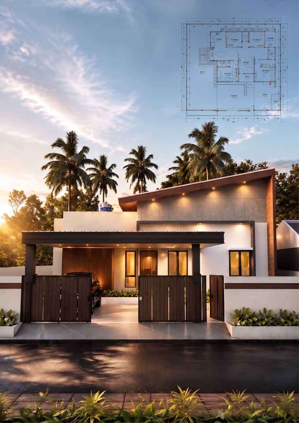 Galeri desain rumah modern kontemporer