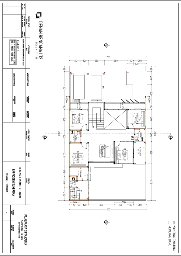 Bangun rumah Kemang Pratama