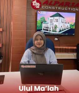 Ulul Ma'lah, engineering dan desain Alparsa Karya Group, merancang gambar kerja dan desain 3D rumah