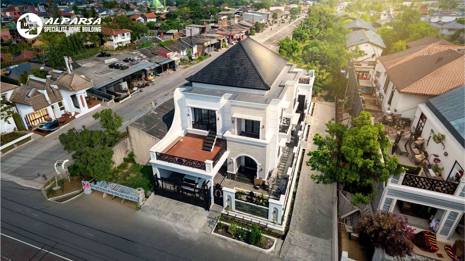 Hasil proyek bangun rumah 2 lantai oleh kontraktor Alparsa di kawasan Jabodetabek